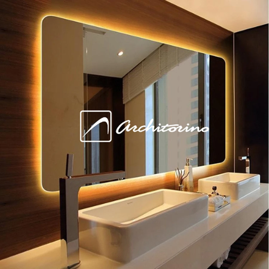 Gương phòng tắm đèn led cao cấp Archi AL12070-VH